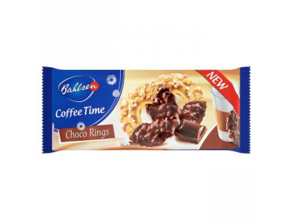 Bahlsen Coffee time печенье в шоколаде, посыпанное сахаром 155 г